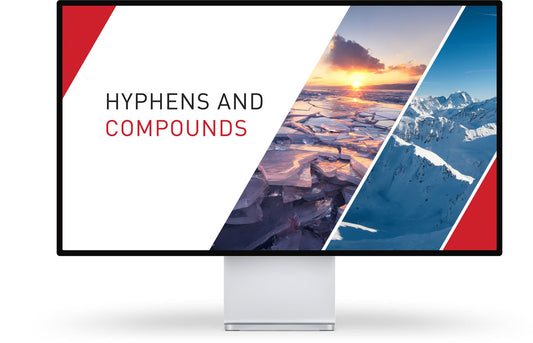 Hyphens and Compounds in Caps and Spelling