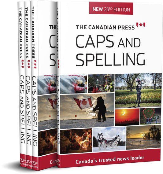 The Canadian Press Caps and Spelling – 23rd edition